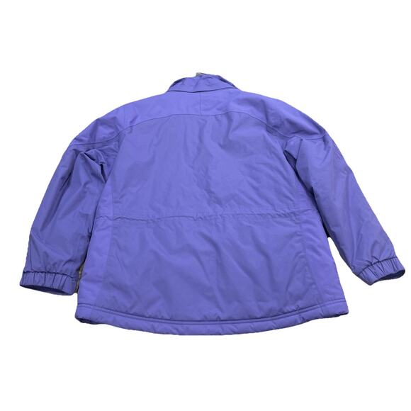 L.L. Bean Women’s Rugged Ridge Ski Jacket Full Zip Primaloft Purple Petite L - Picture 2 of 15